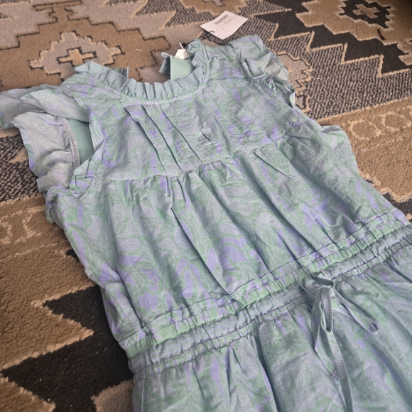 Melissa Nepton Light Green Ruffle Dress - Picture 5 of 8
